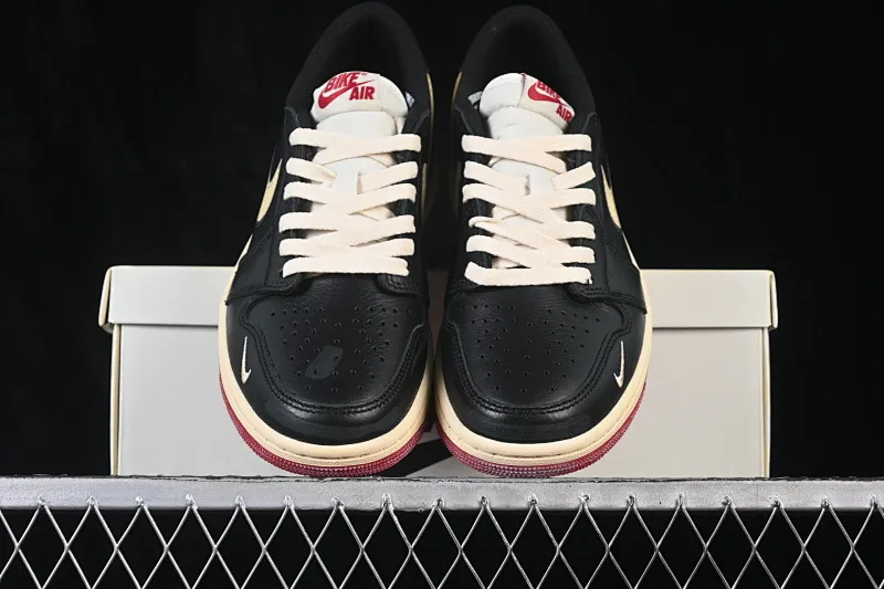 All categories Air Jordan Jordan series basketball shoes Air Jordan 1 Low G version pure original Nigel Sylvester x Air Jordan 1 Low AJ1 Joe 1 joint low-top cultural casual sneakers IB8958-001